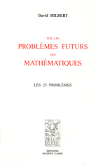 Image du produit Sur les problmes futurs des mathmatiques. Les 23 problmes.